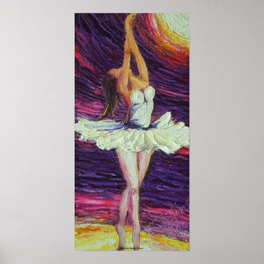 Ballerina Fine Art Poster (Vorne)