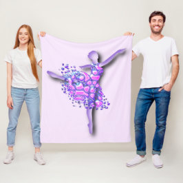 Ballerina Fleece Blanket