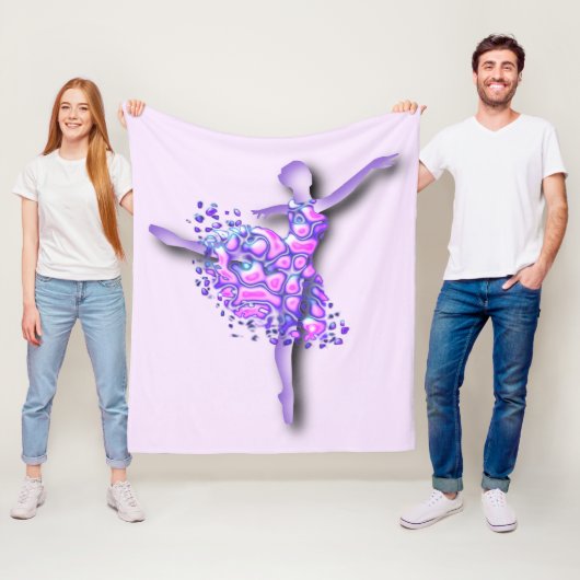 Ballerina Fleece Blanket (Beispiel)