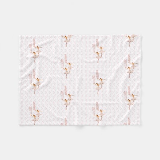 Ballerina Fleecedecke (Vorderseite (Horizontal))