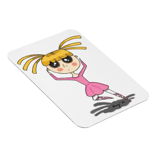Ballerina Flexible Magnet (Rechte Seite)