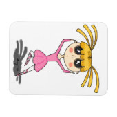 Ballerina Flexible Magnet (Horizontal)