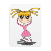 Ballerina Flexible Magnet (Vertikal)