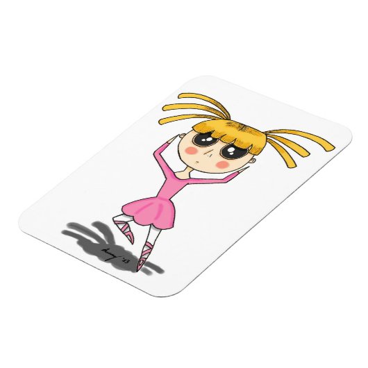 Ballerina Flexible Magnet (Linke Seite)