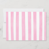 Ballerina Foto Einladung (Rückseite)