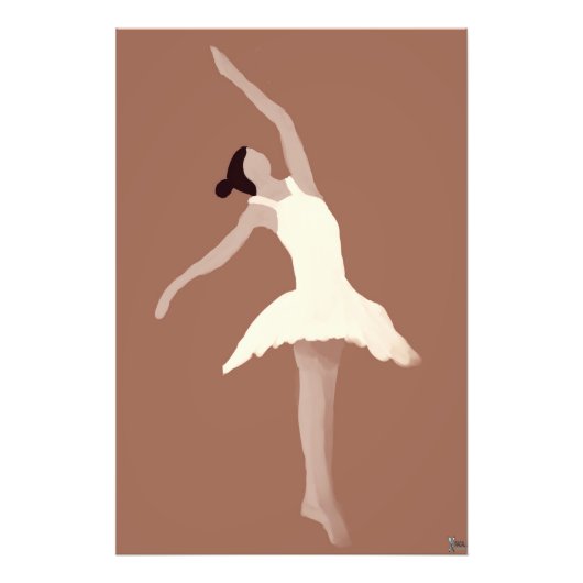 BALLERINA  FOTODRUCK (Vorne)