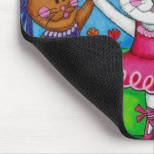 Ballerina-Freund-Mausunterlage Mousepad (Ecke)