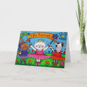 Ballerina Friends Card Karte