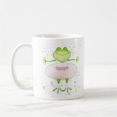 Ballerina Frog Kaffeetasse (Links)