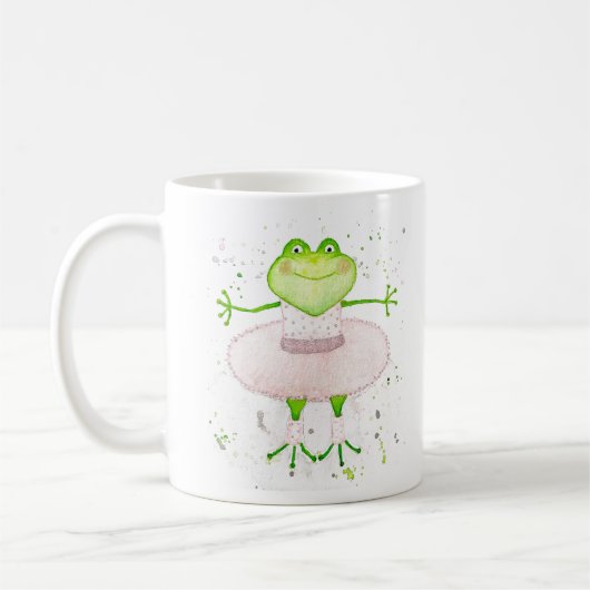 Ballerina Frog Kaffeetasse (Links)