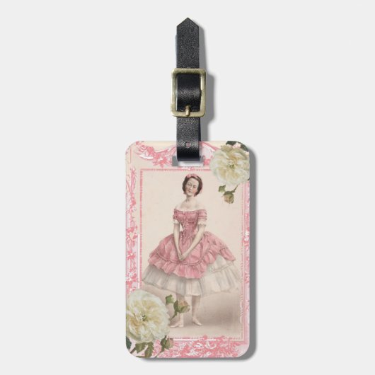 Ballerina Gepäckanhänger (Vorderseite vertikal)