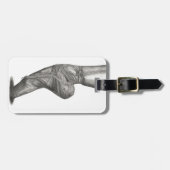 Ballerina GEPÄCKANHÄNGER (Vorderseite horizontal)