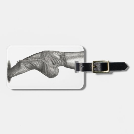 Ballerina GEPÄCKANHÄNGER (Vorderseite horizontal)