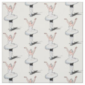 Ballerina-Gewebe Stoff (Muster)