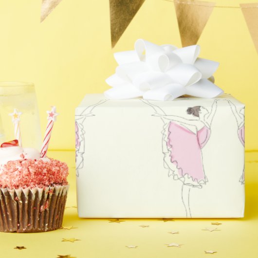 Ballerina Gift Geschenkpapier (Geburtstagsparty)