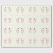 Ballerina Gift Geschenkpapier (Flach)
