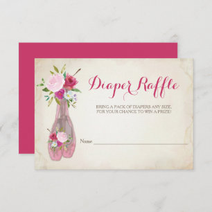 Ballerina Girl Babyduschmaschine Windelwanne Einladung