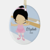 Ballerina Girl Ballet Dance Christmas Ornament (Rechts)