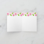 Ballerina Girl Danke-Card Dankeskarte (Innenseite)