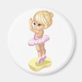 Ballerina Girl Magnet (Vorne)