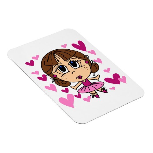 Ballerina Girl Magnet (Rechte Seite)