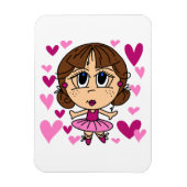 Ballerina Girl Magnet (Vertikal)