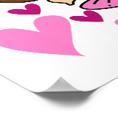 Ballerina Girl Poster (Ecke)