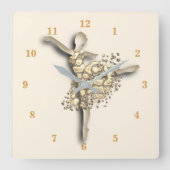 Ballerina Goldene Uhr Ballet (Vorderseite)