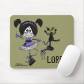 Ballerina Goth Style Mousepad (Mit Mouse)