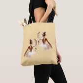 "Ballerina Grace - Artistic Water Tote Bag" Tasche (Von Nahem)