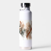 "Ballerina Grace - tanzInspiriert Wasserflasche" Trinkflasche (Rechts)