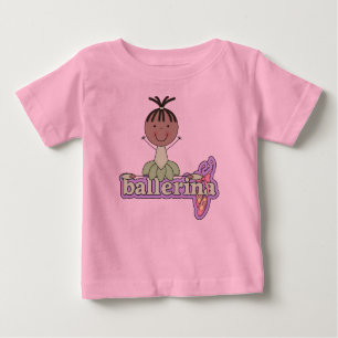 Ballerina - grünes Baby-Ballettröckchen Bodsuit Baby T-shirt