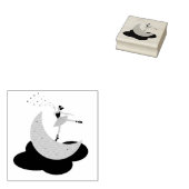 Ballerina Gummistempel (Stempel)