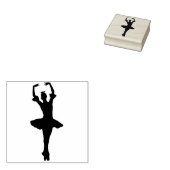 Ballerina Gummistempel (Stempel)