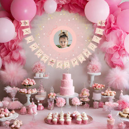 Ballerina Hamster Girls Geburtstag Wimpelkette