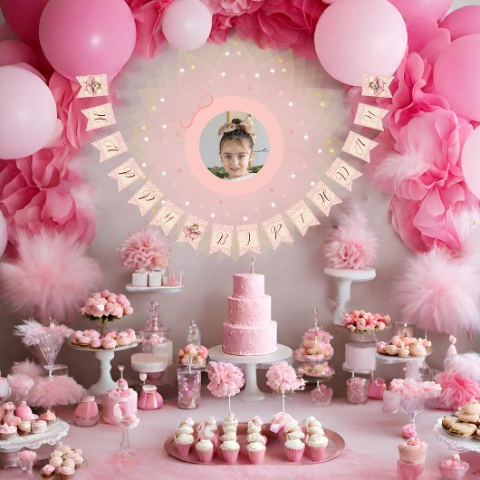 Ballerina Hamster Girls Geburtstag Wimpelkette