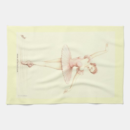 Ballerina Handtuch (Horizontal)