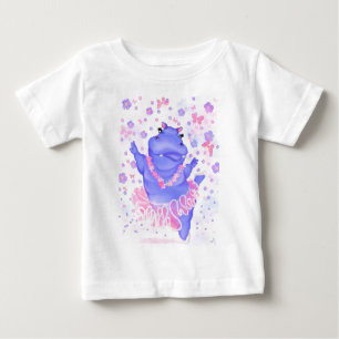 Ballerina Hippo Ballett Tänzer Funny Baby T - Shir Baby T-shirt
