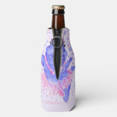 Ballerina Hippo Funny Bottle Cooler Happy Dancer Flaschenkühler (Flasche Rückseite)