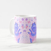 Ballerina Hippo Funny Mug Happy Ballet Dancer Kaffeetasse (Vorderseite Links)