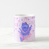 Ballerina Hippo Funny Mug Happy Ballet Dancer Kaffeetasse (Mittel)