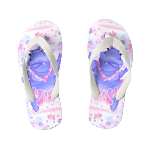 Ballerina Hippo Kids Flip Flops Kinderbadesandalen