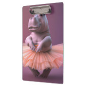 Ballerina Hippo Klemmbrett (Links)