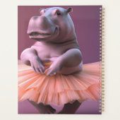 Ballerina Hippo Planer (Rückseite)