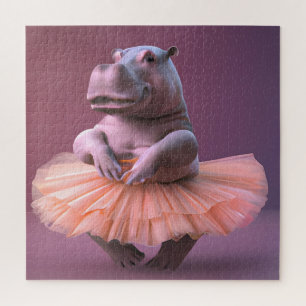 Ballerina Hippo Puzzle