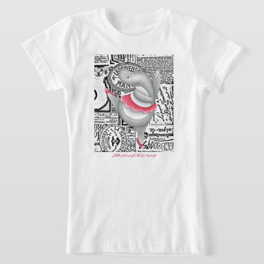Ballerina Hippo T-Shirt (Ablage )