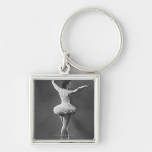 Ballerina im Ballettröckchen Schlüsselanhänger