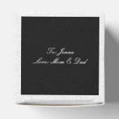 Ballerina im Schnee - Geschenkschachtel (Oben)