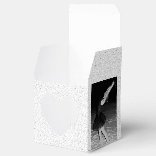 Ballerina im Schnee - Geschenkschachtel (Geöffnet)