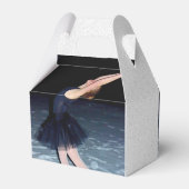 Ballerina im Schnee - Geschenkschachtel (Rückseite)